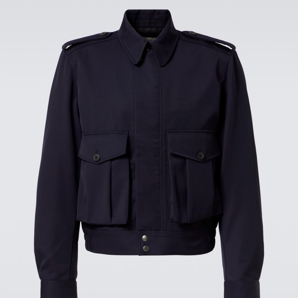 FINAL CHANCE - Dries Van Noten FW25 Navy Vleo Jacket